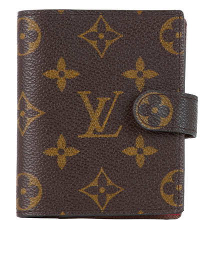 Louis Vuitton Mini Agenda, &pound;155, Accessories, Brown, Canvas, Front view